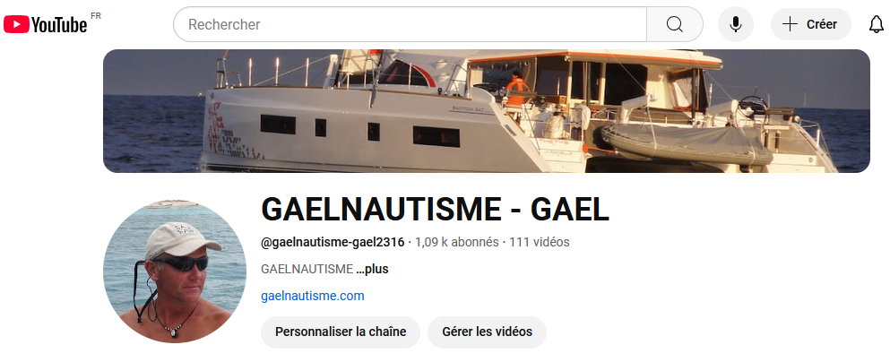 CHAINE YOUTUBE GAELNAUTISME